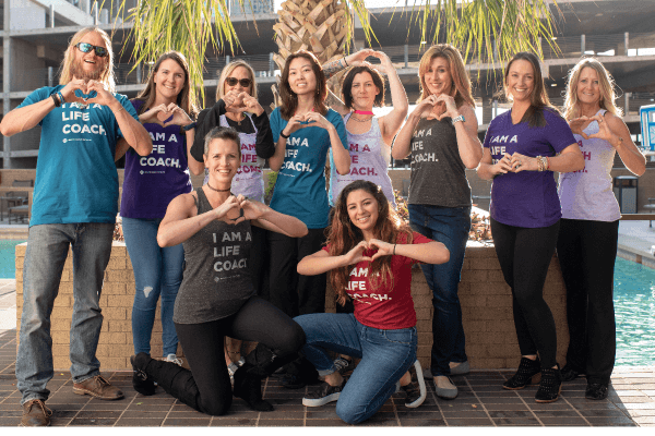 Group of health and life coach students