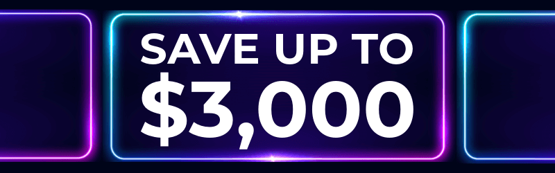 Save up to $3,000