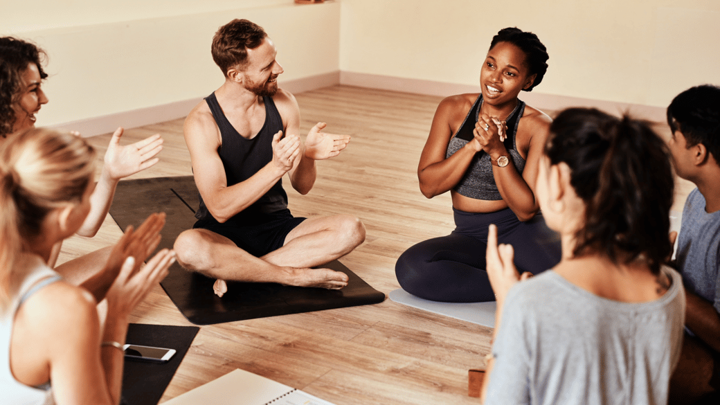 Yoga 200 students