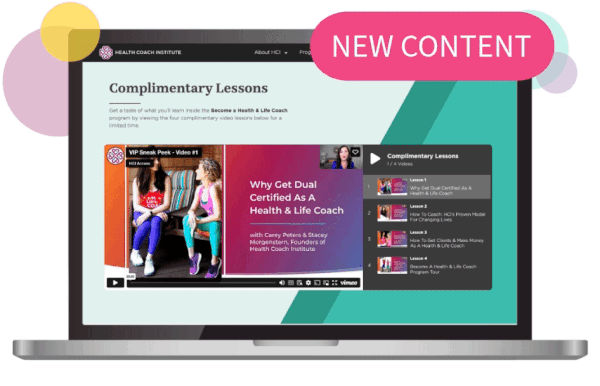 4 brand new FREE complimentary lessons